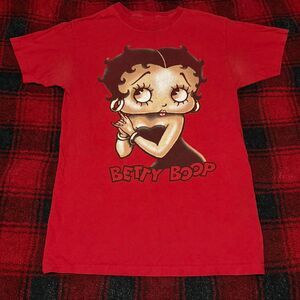 Red Betty Boop tee